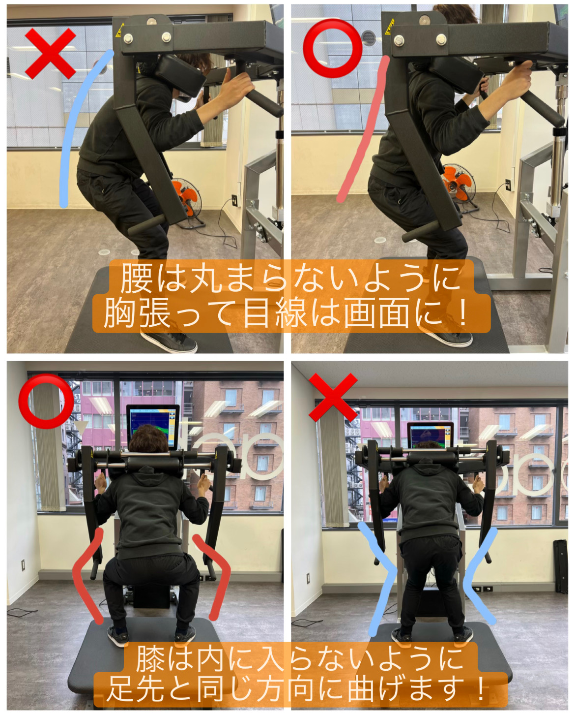 スクワットについてご紹介🏋🏼‍♀️