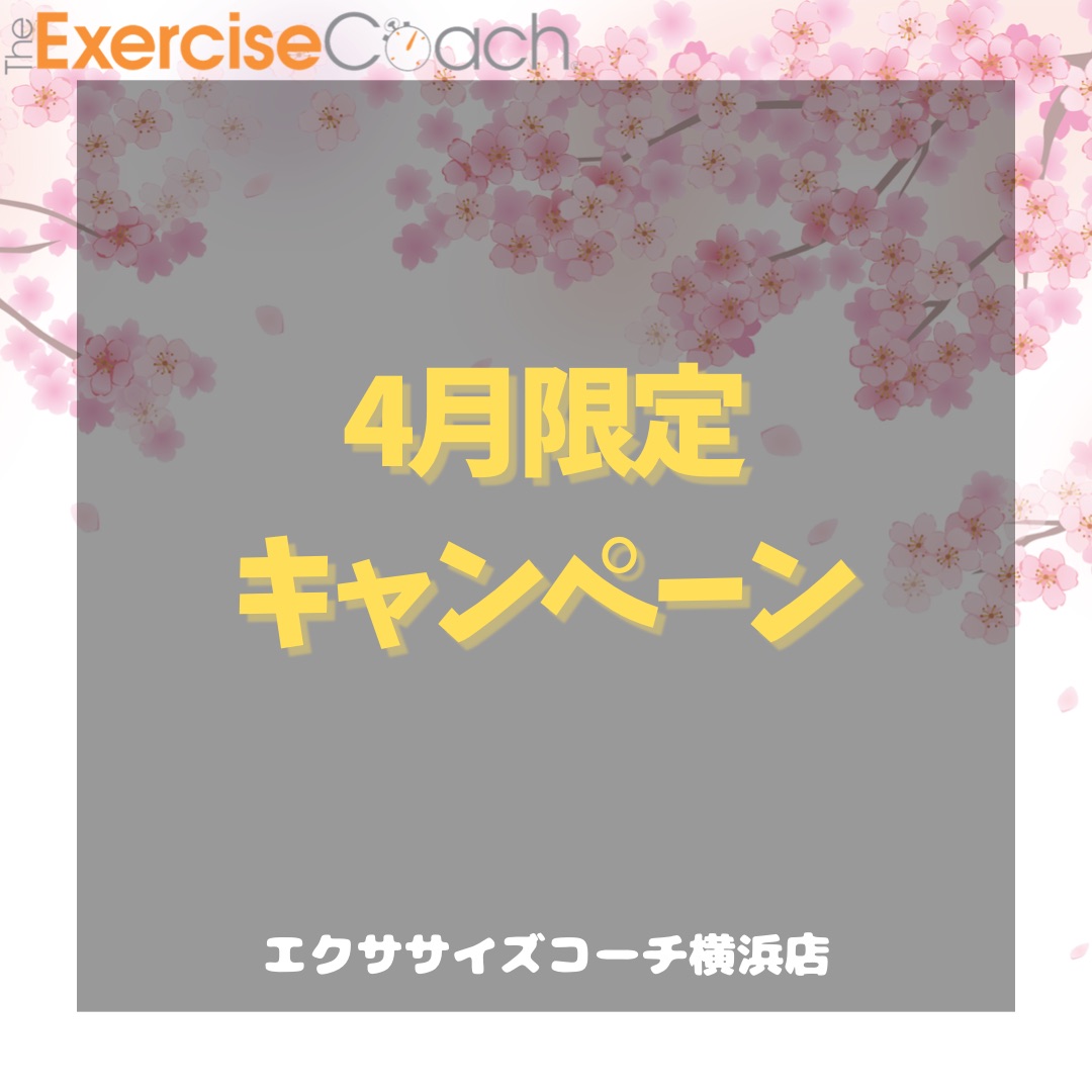 4月のキャンペーン🌸