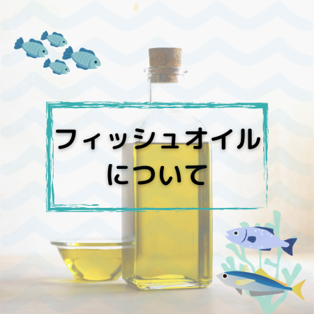 フィッシュオイルについて🐟