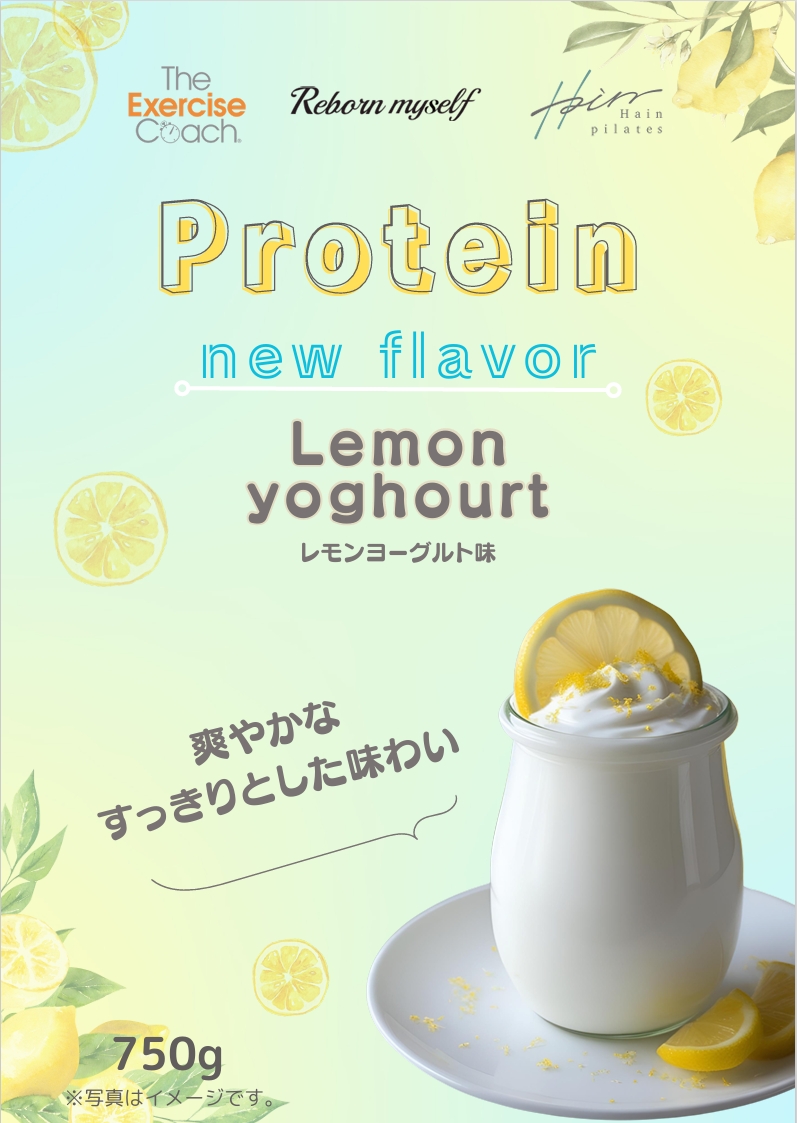 NEWフレーバー プロテイン【レモンヨーグルト】