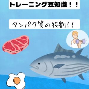【タンパク質の重要性とは？】