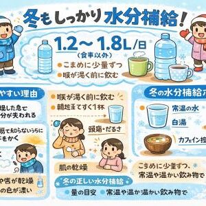 冬の水分補給