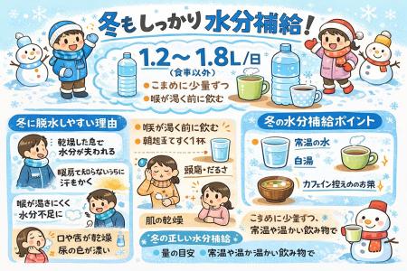 冬の水分補給