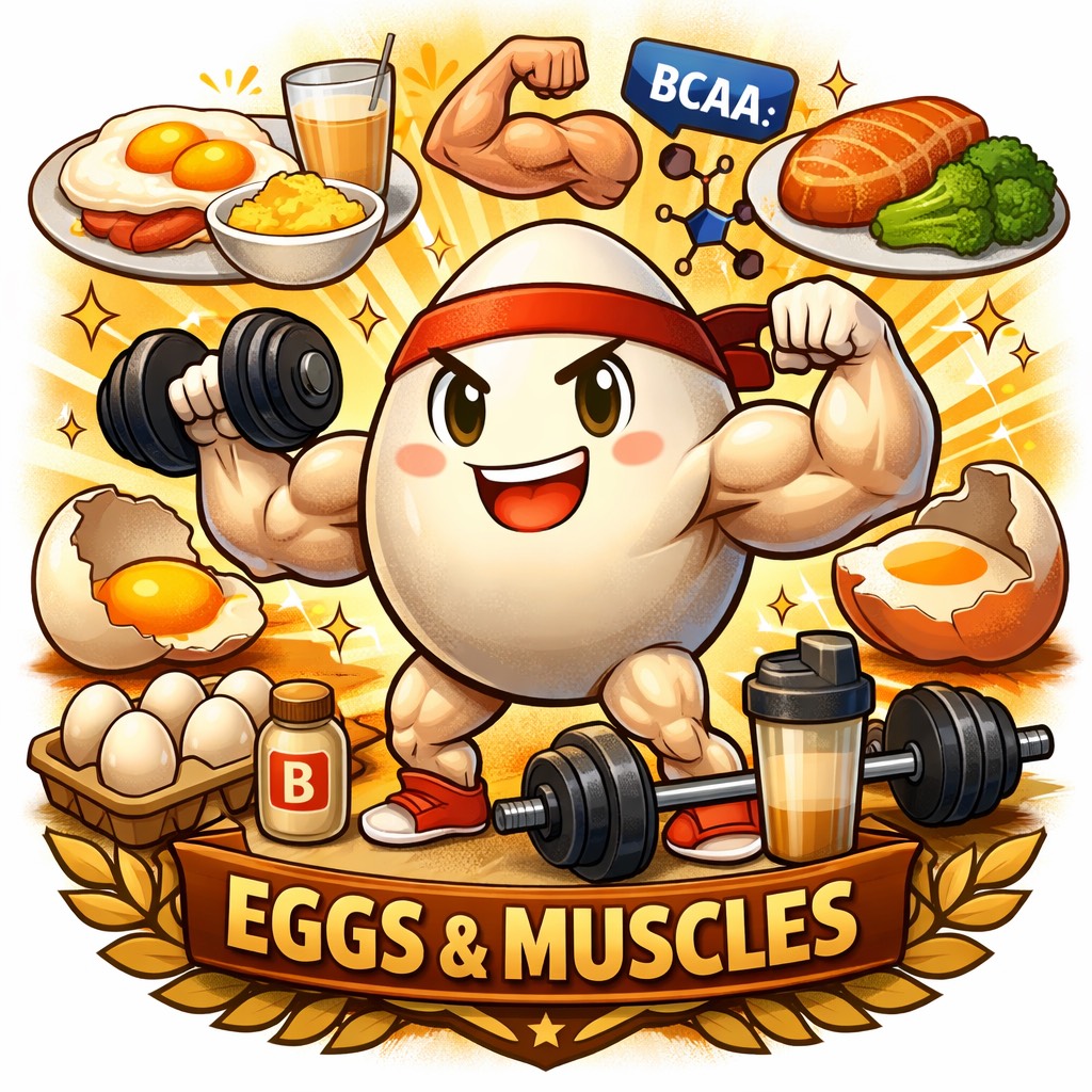 卵は最強の筋肉食材！！