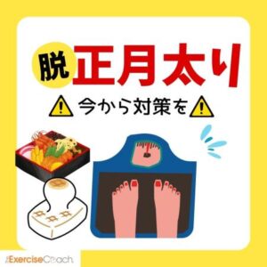 脱！正月太り！