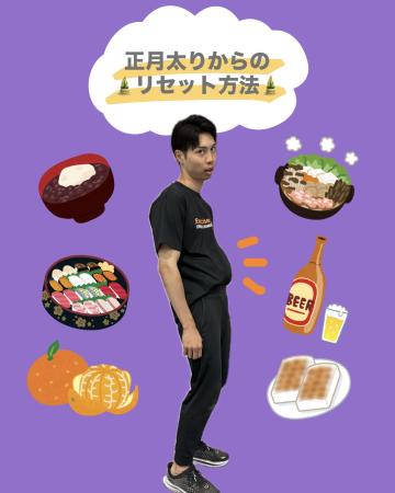 正月太りからのリセット方法