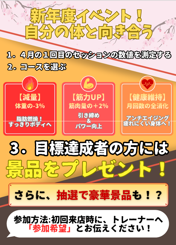 新年度イベント