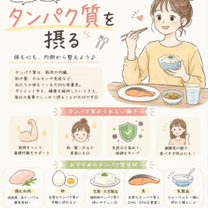 タンパク質を摂る！！