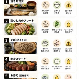 ダイエット中の外食5選🙌