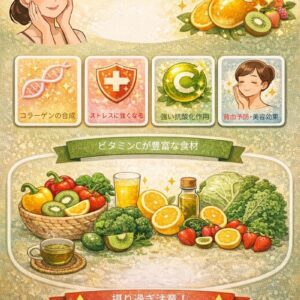 健康・美・ビタミンCについて