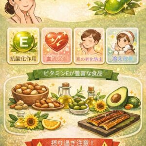 健康・美　ビタミンEについて