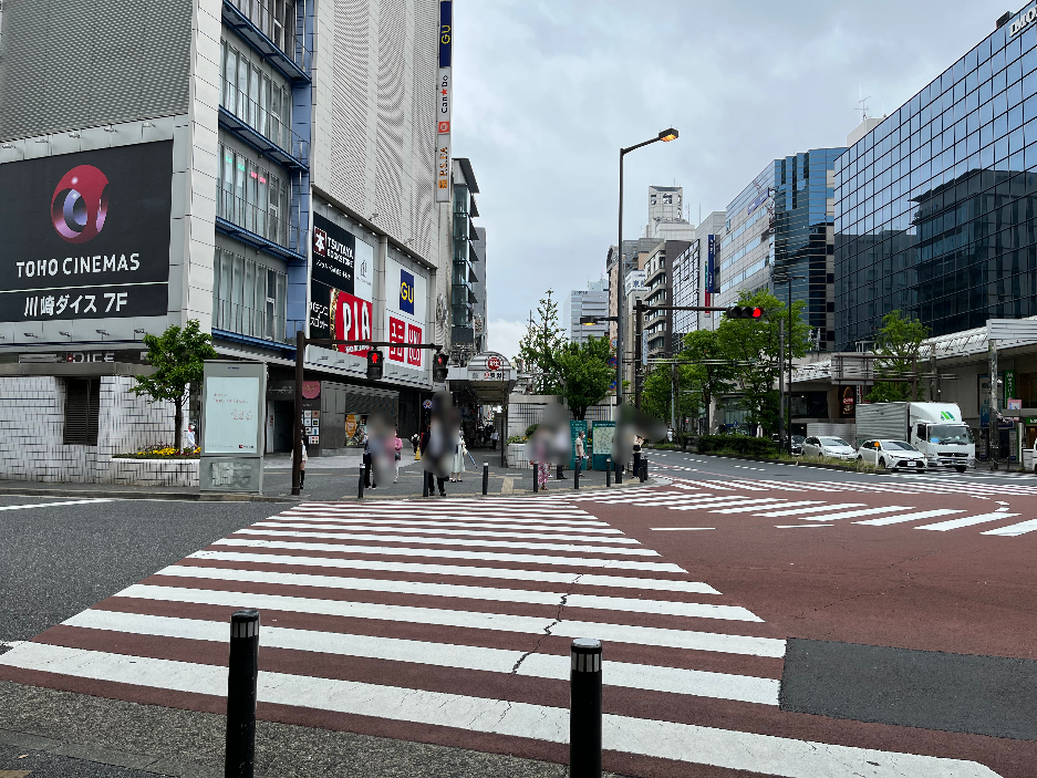 エクササイズコーチ川崎ダイス店までの道順 5
