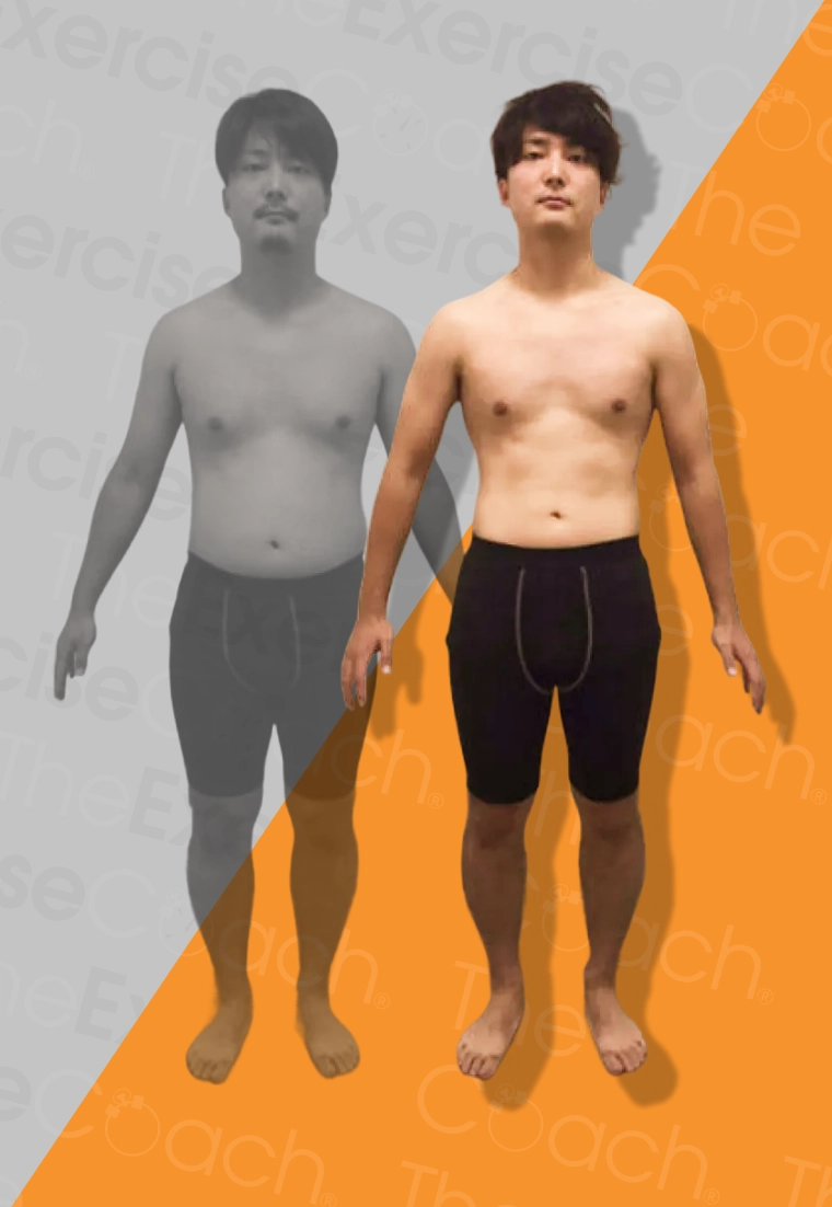 男性/28歳（身長168cm)