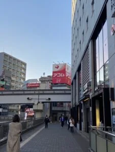 エクササイズコーチ立川店までの道順 3